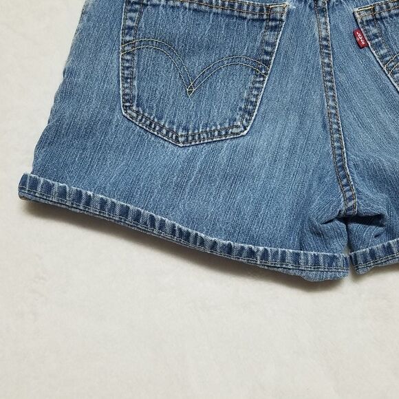 VINTAGE Levi's High Rise Daisy Duke Denim Shorts - Picture 9 of 11